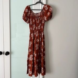 Madewell peasant dress.  Like new